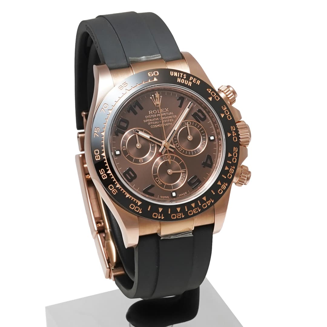 Rolex Daytona "Chocolat — vue 3
