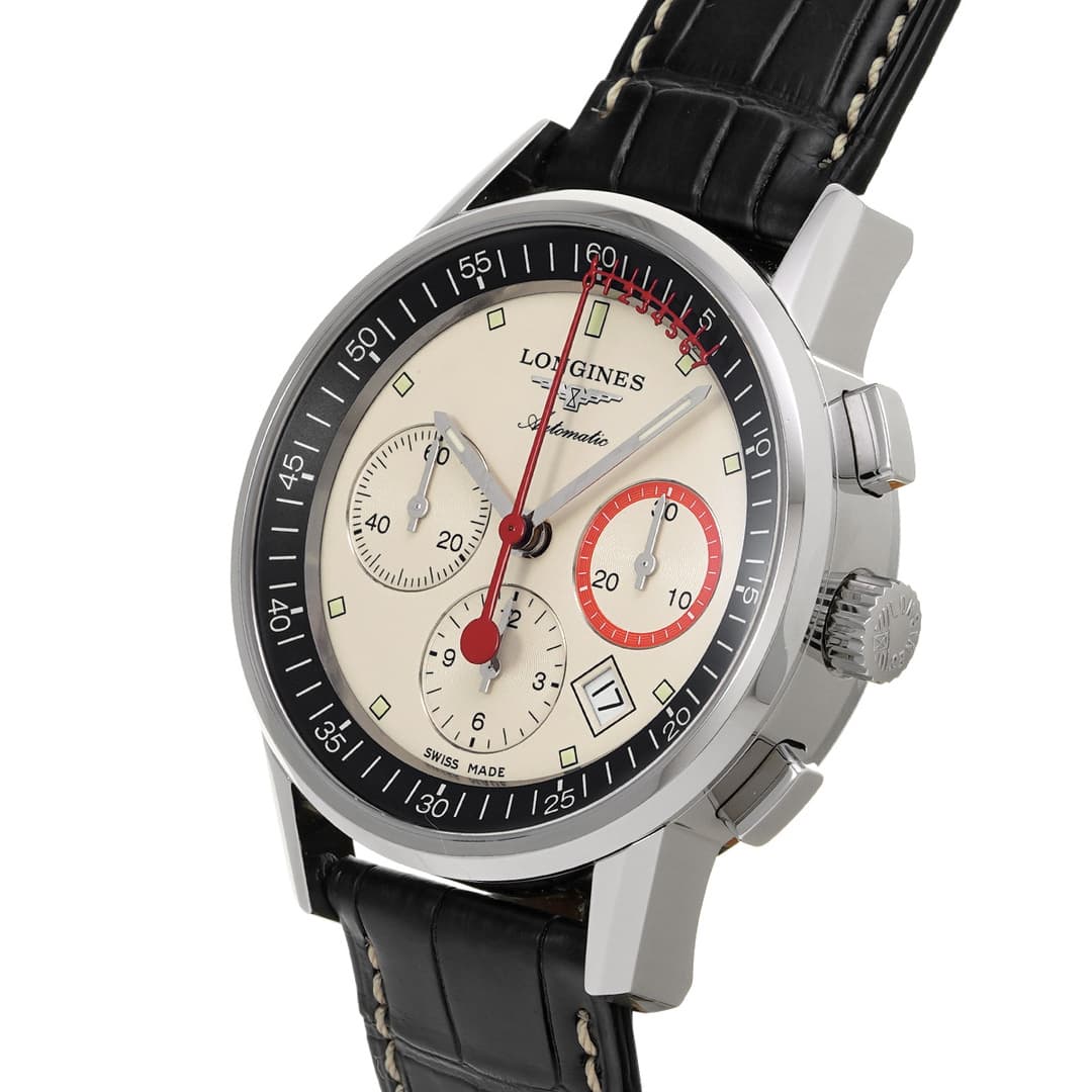 Longines Heritage Chronographe Record à roue à colonnes — vue 2