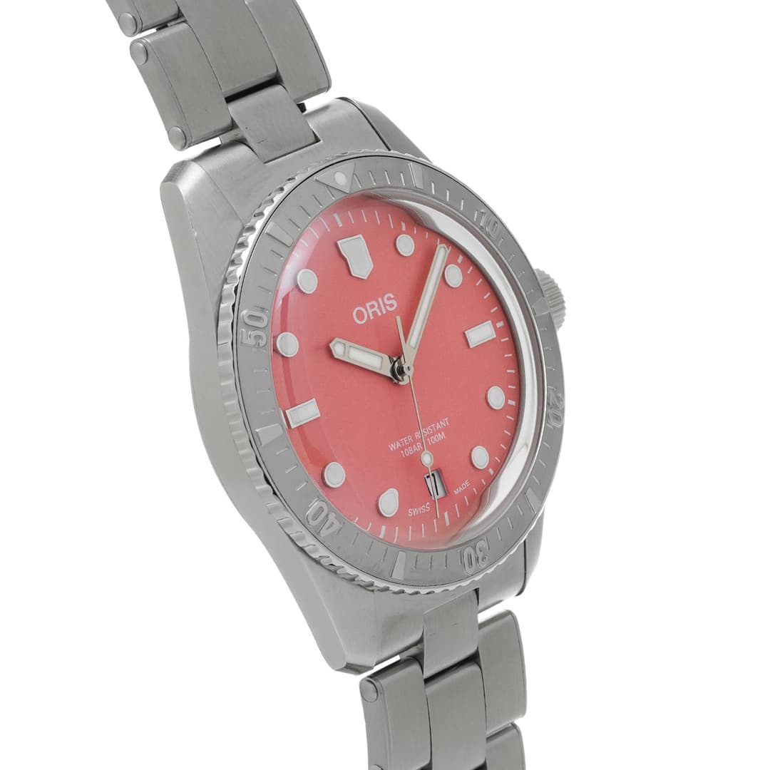 Oris Divers 65 Cotton Candy — vue 3