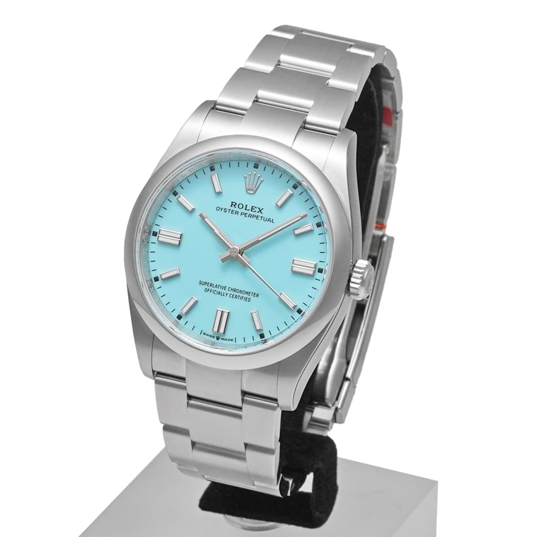 Rolex Oyster Perpetual 36 Green — vue 2