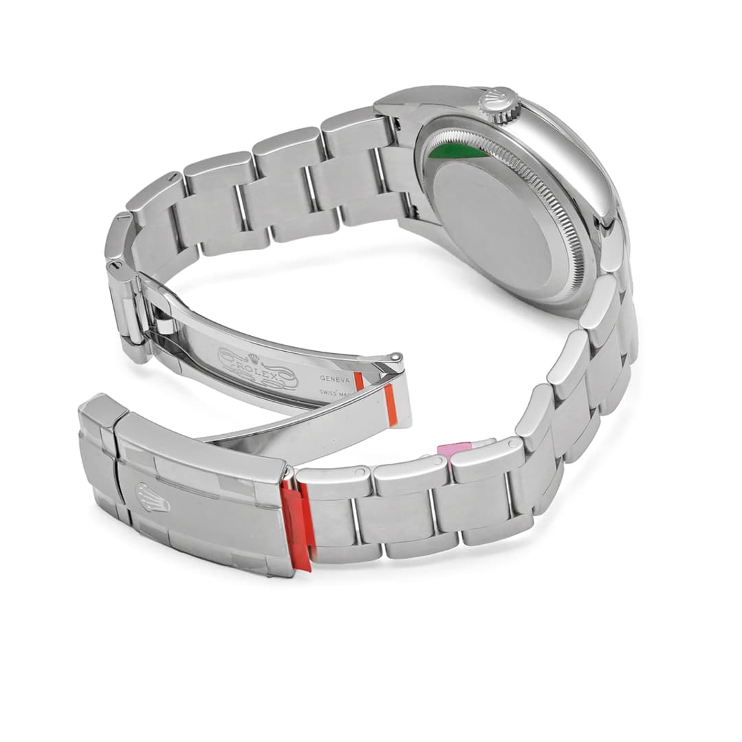 Rolex Oyster Perpetual 36 Green — vue 4