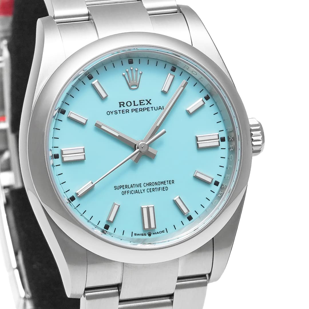 Rolex Oyster Perpetual 36 Green — vue 5