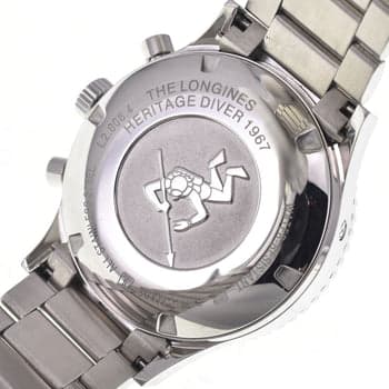 Longines Heritage Diver 1967 — vue 6