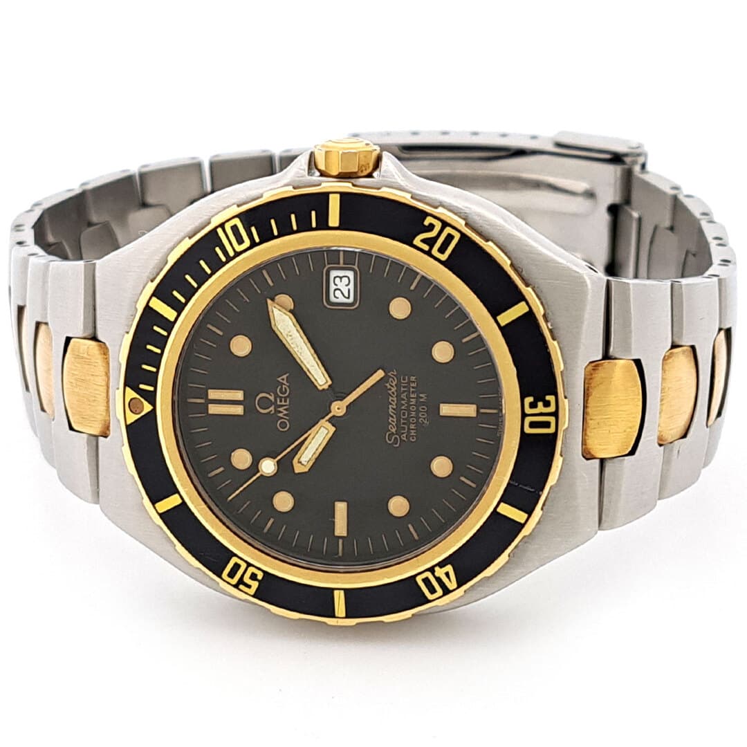 Omega Seamaster 200M Prebond bicolore — vue 2