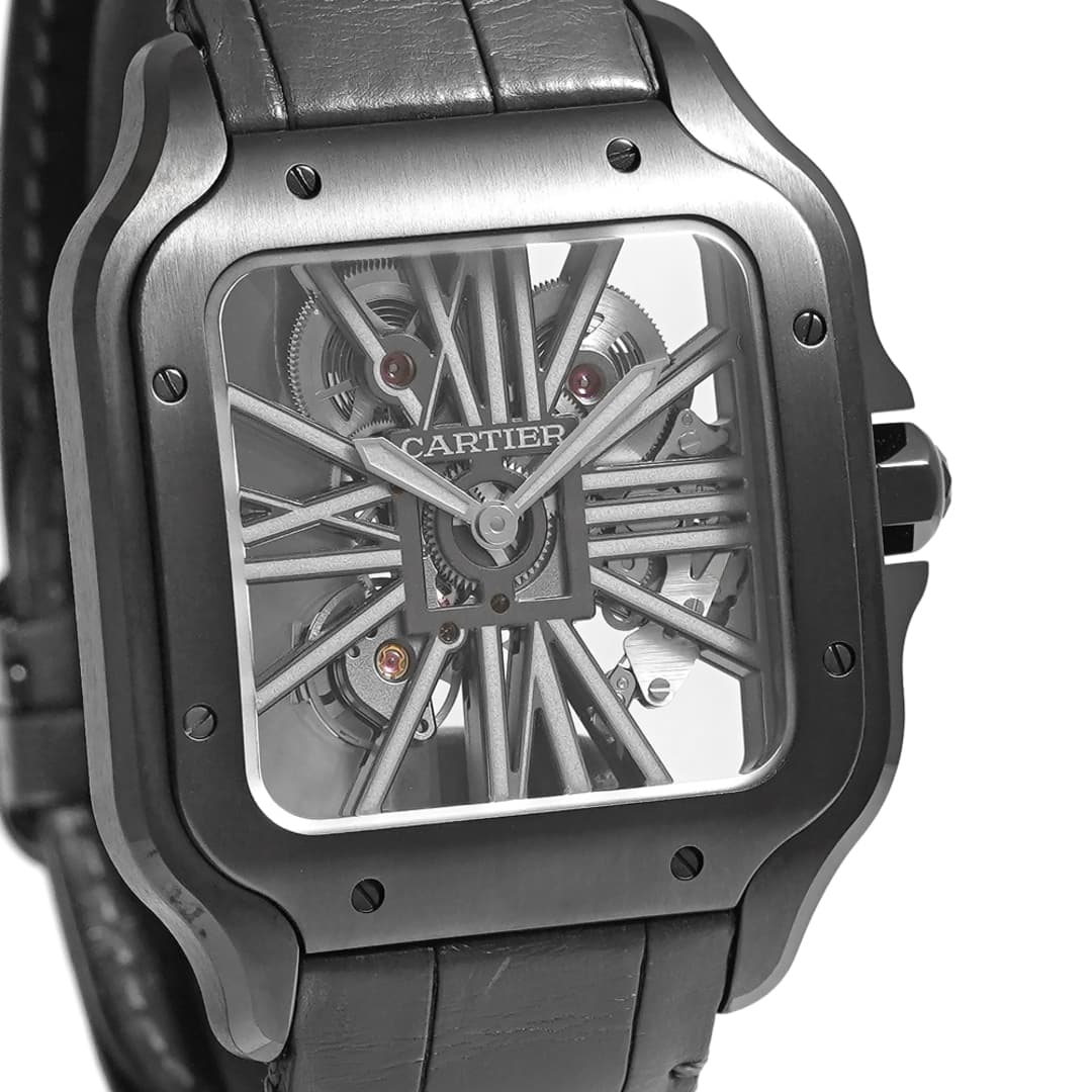 Cartier Santos LM Squelette — vue 5
