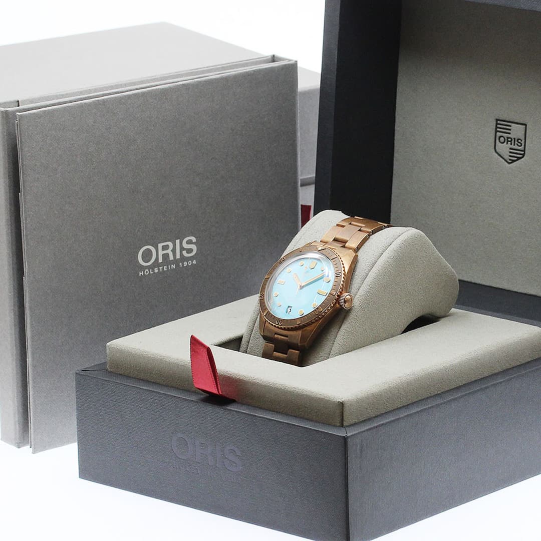 Oris Divers Sixty-Five Cotton Candy — vue 2