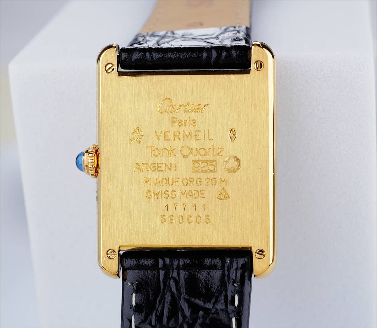 Cartier Must Tank LM — vue 4