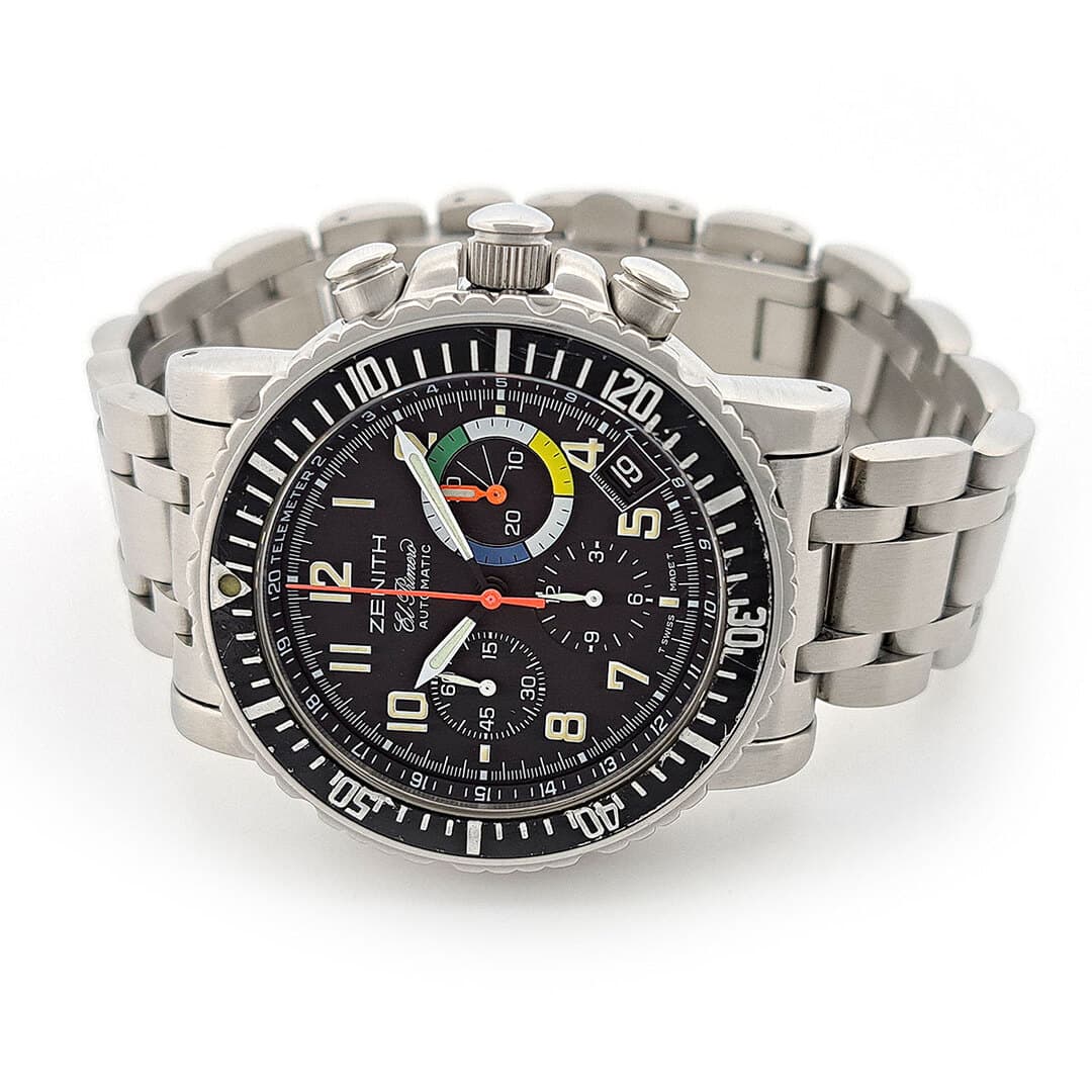 Zenith El Primero Rainbow Flyback — vue 2