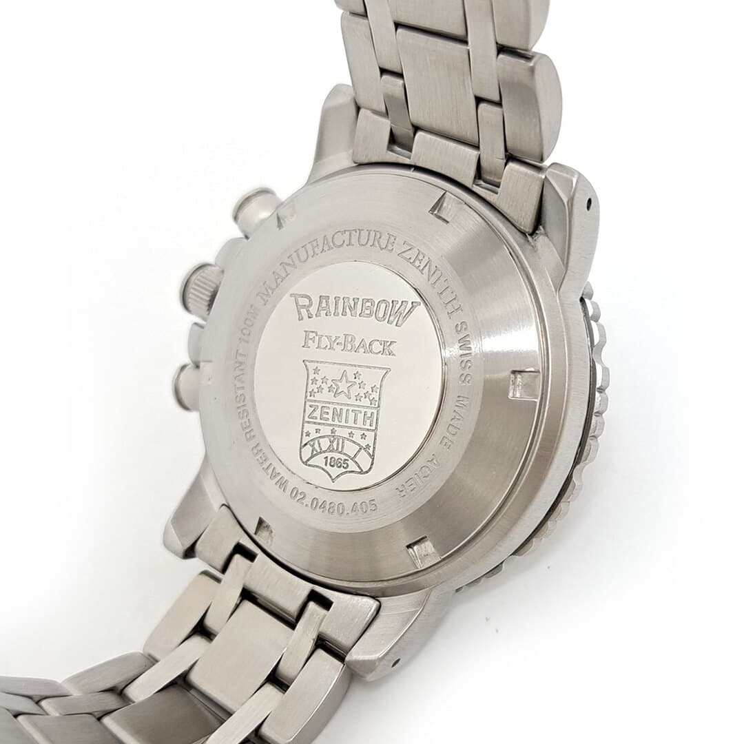 Zenith El Primero Rainbow Flyback — vue 5