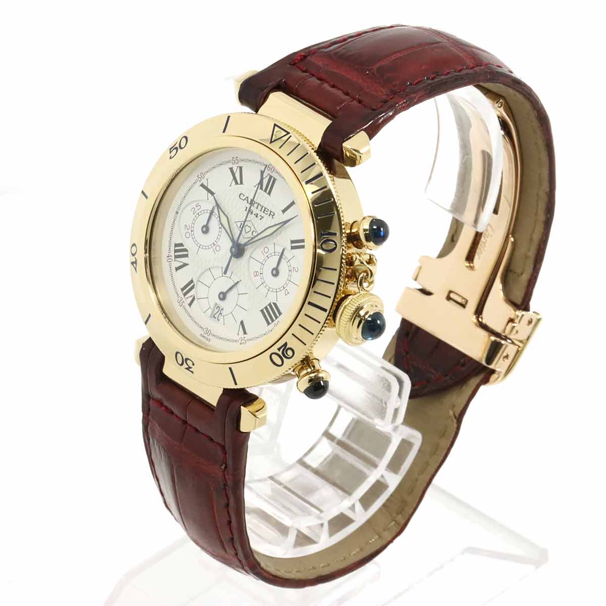 Cartier Pasha 38 mm Édition 150e anniversaire — vue 4