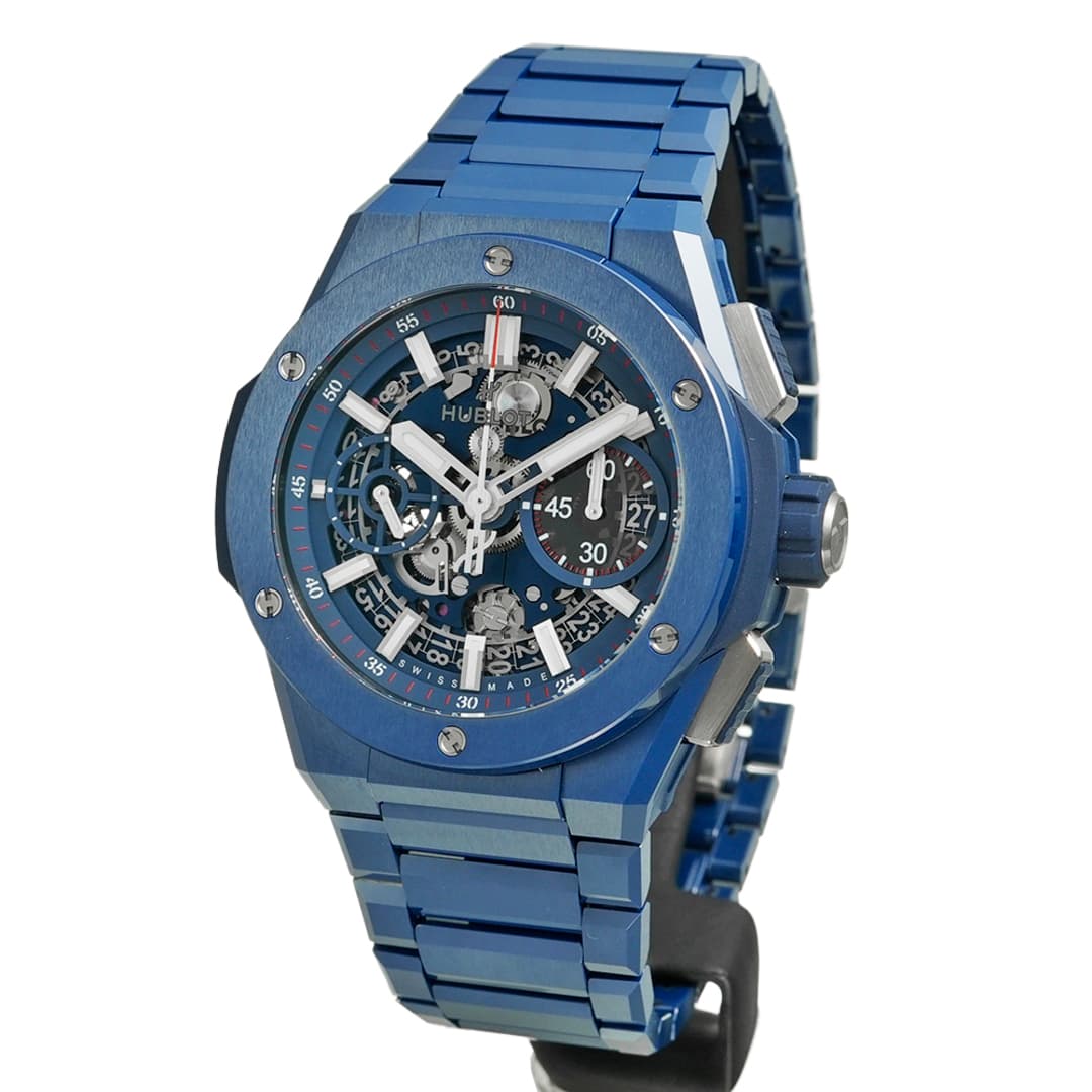 Hublot Big Bang Integrated Céramique Bleue — vue 3