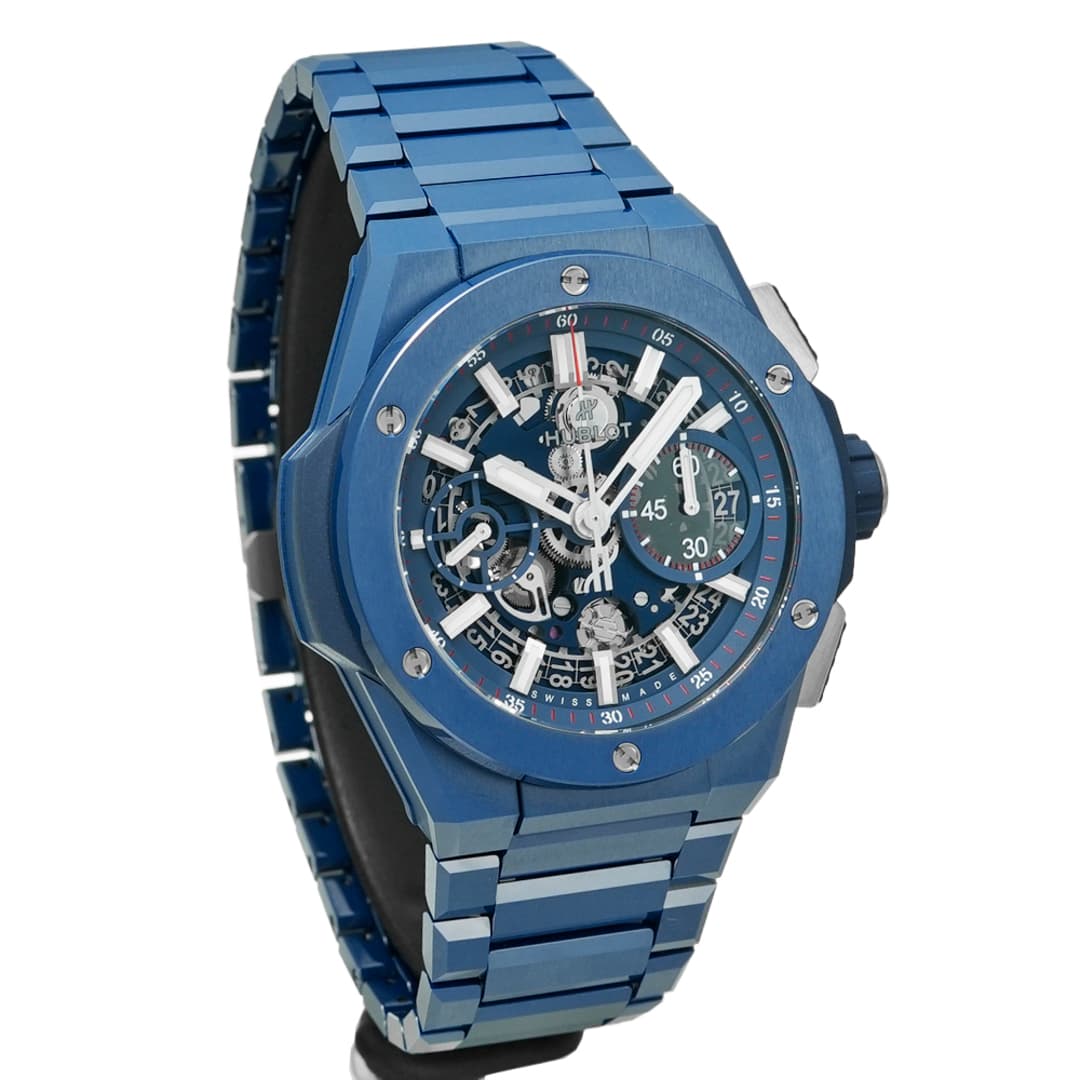 Hublot Big Bang Integrated Céramique Bleue — vue 4