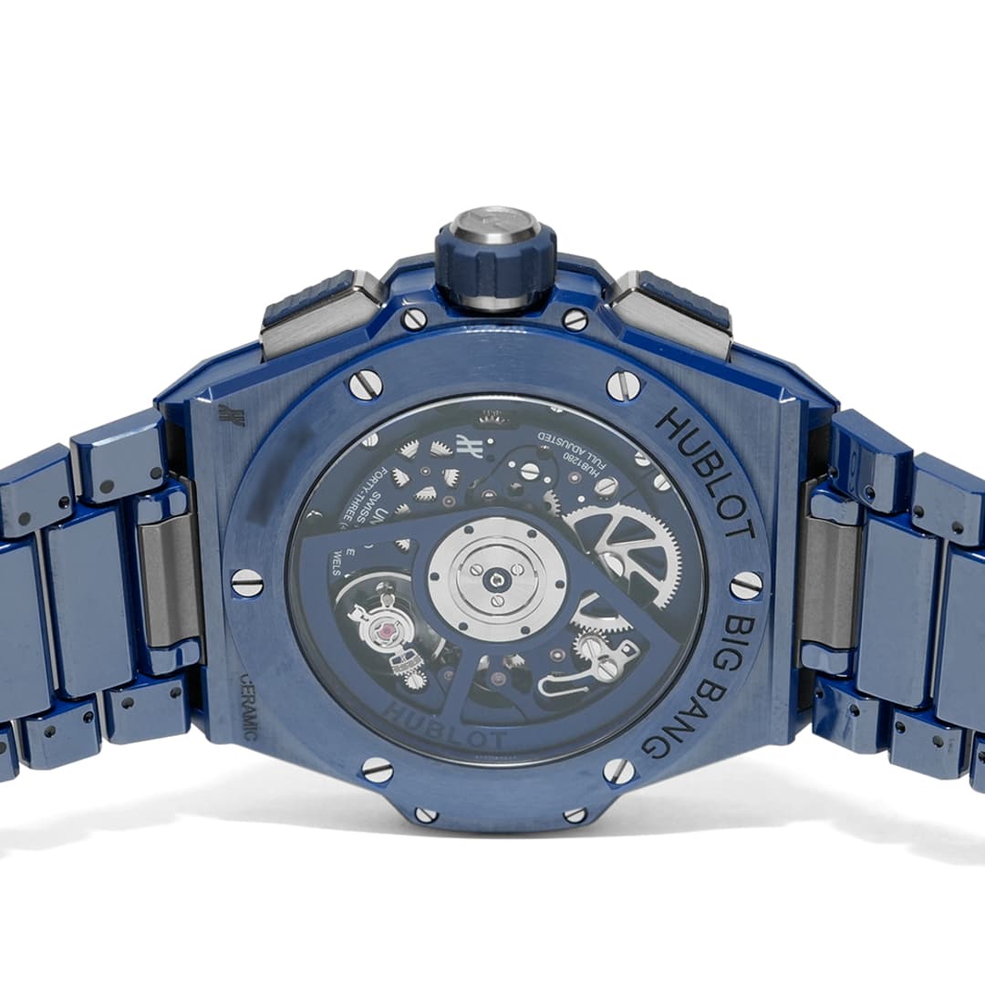 Hublot Big Bang Integrated Céramique Bleue — vue 5