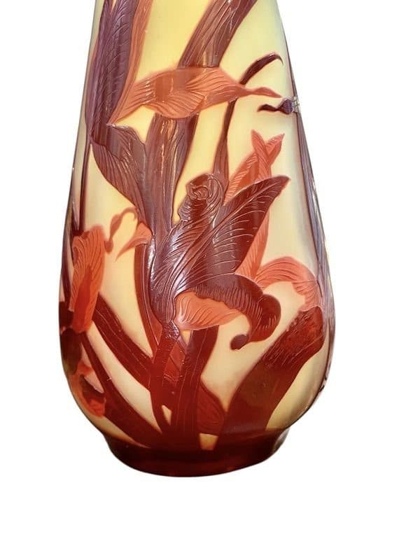 Émile Gallé Vase « Tulipes » — vue 7