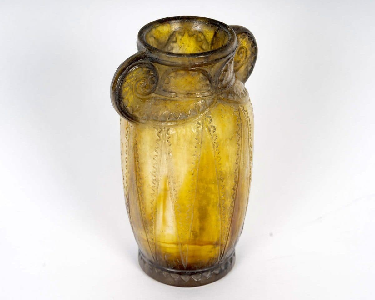 Gabriel Argy Rousseau – Vase « Thèbes » — vue 2