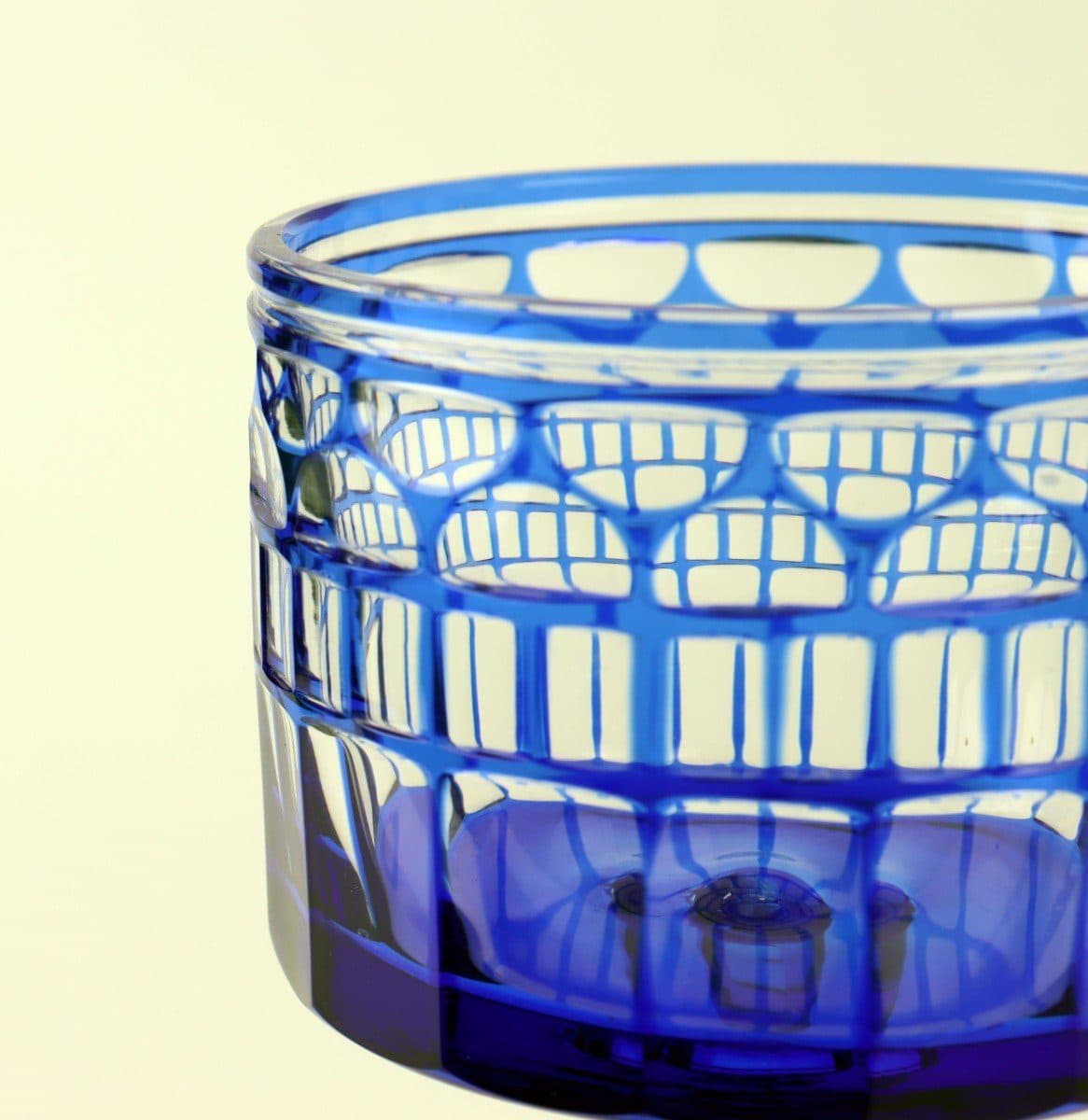 Otto Prutscher Paire de verres en cristal bleu cobalt — vue 6