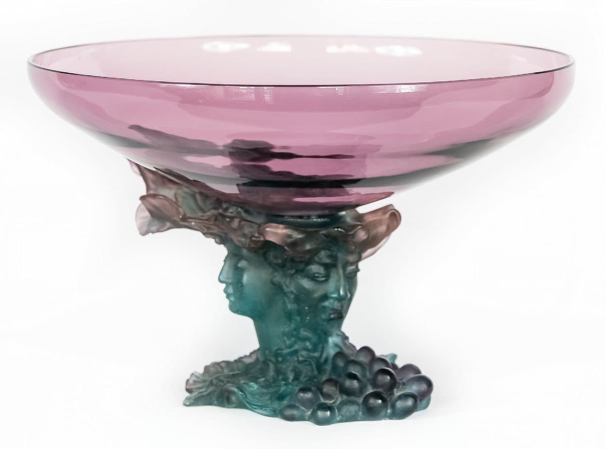 Daum France Grand vase « Bacchus » — vue 2