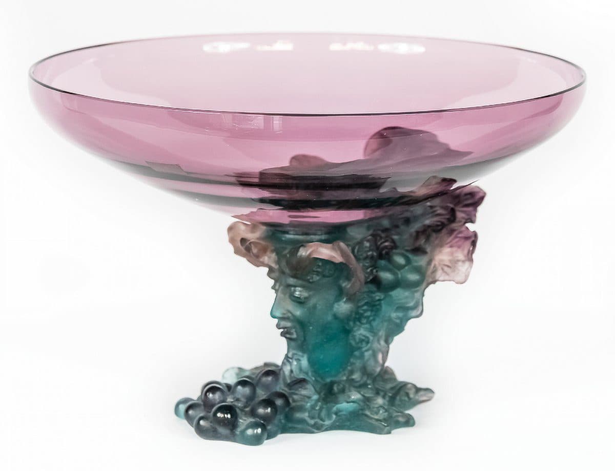 Daum France Grand vase « Bacchus » — vue 3