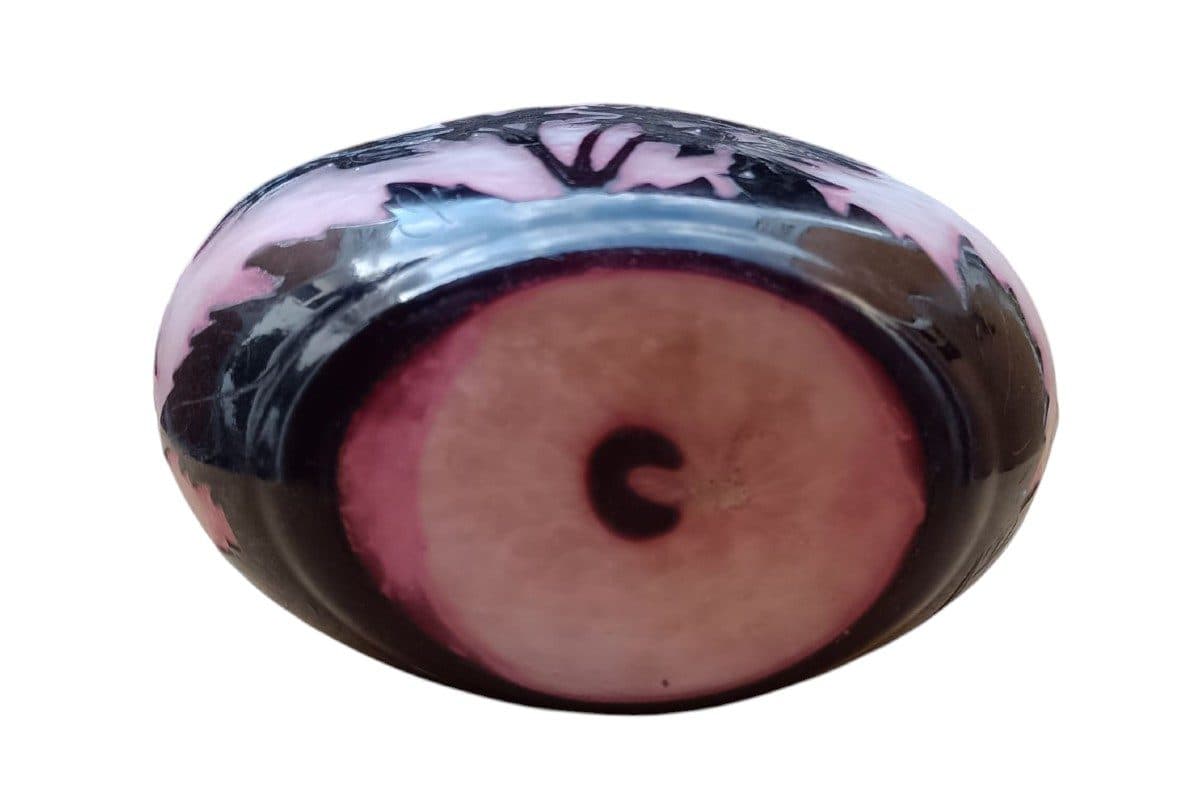 André Delatte Vase gourde à décor floral — vue 4
