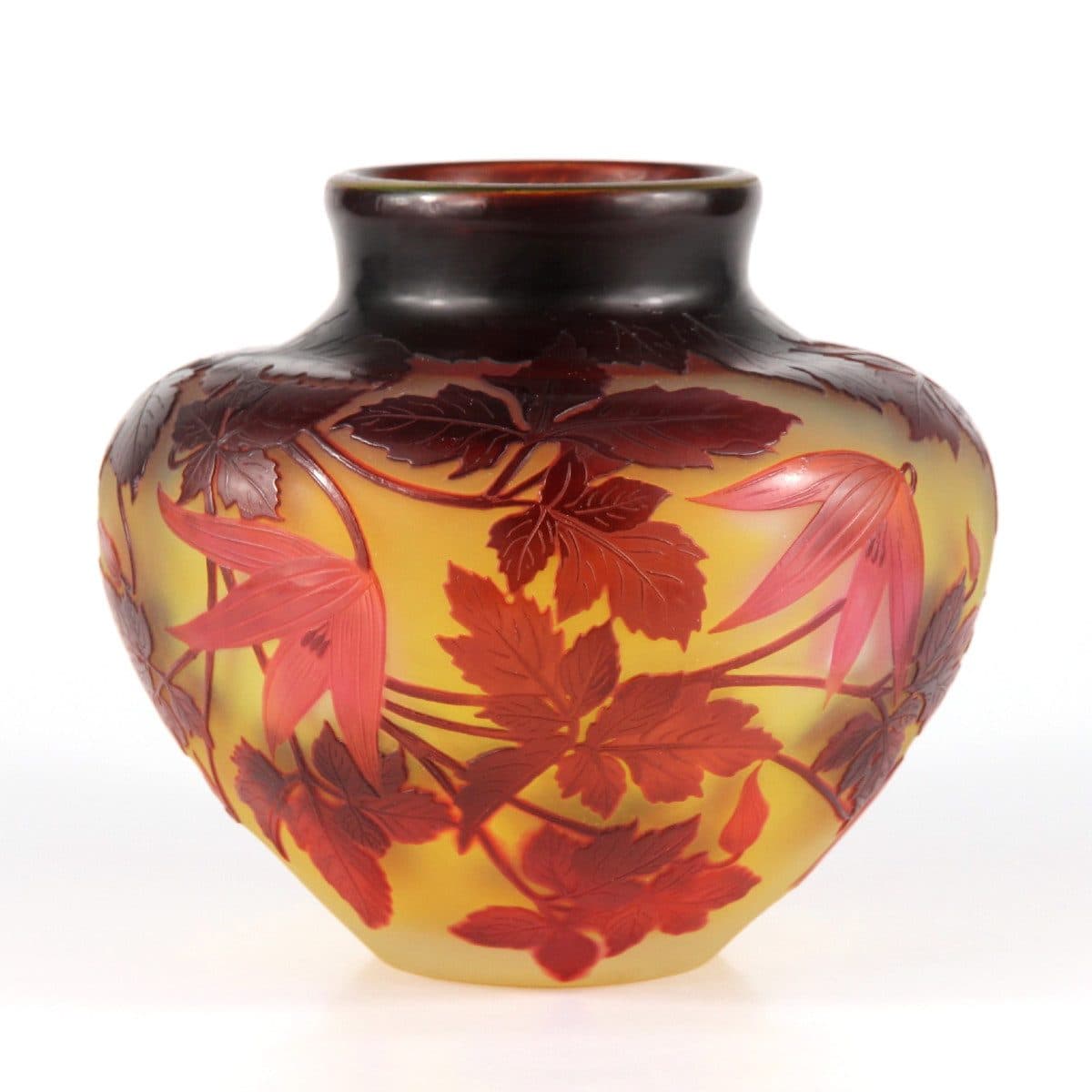 Émile Gallé Vase « Clématites Tage Lundell »